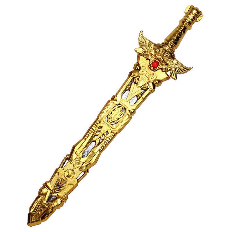 大号55cm轩辕剑宝剑玩具刀剑塑料剑带刀鞘软剑身模型兵器男孩礼物