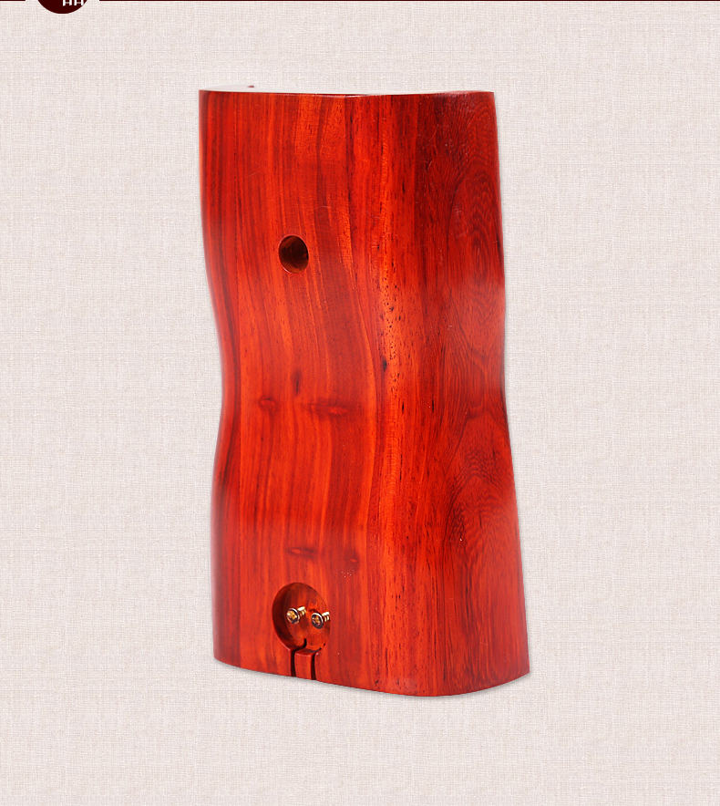 小叶紫檀二胡低托六角二胡底座二胡托通用于敦煌星海虎丘二胡配件