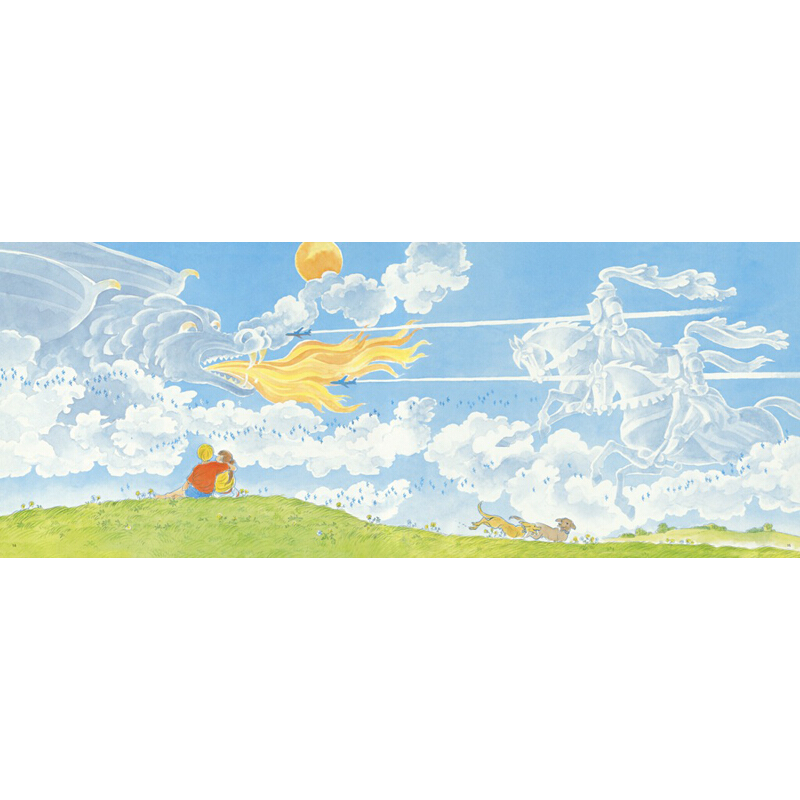 夏天的天空夏至太阳想吃冰激凌夏日的一天3-6岁绘本故事书幼儿园早教