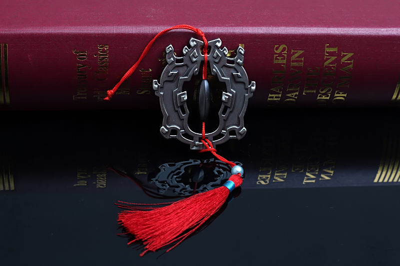 魔道周边魏无羡夷陵老祖cos阴虎符5厘米金属挂件钥匙扣饰品单款阴虎符