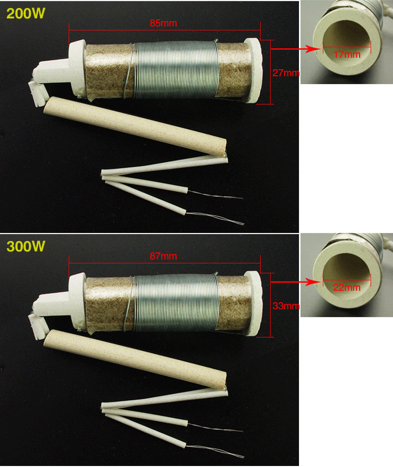 烙鐵芯外熱大功率烙鐵芯75w100w150w200w300w500瓦大功率壽命長 50w