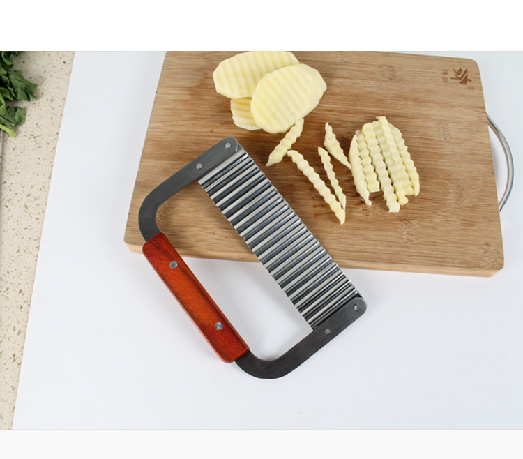 土豆丝切丝器狼牙土豆波浪刀厨房家用琅琊切花式薯格切片切菜器 敬平