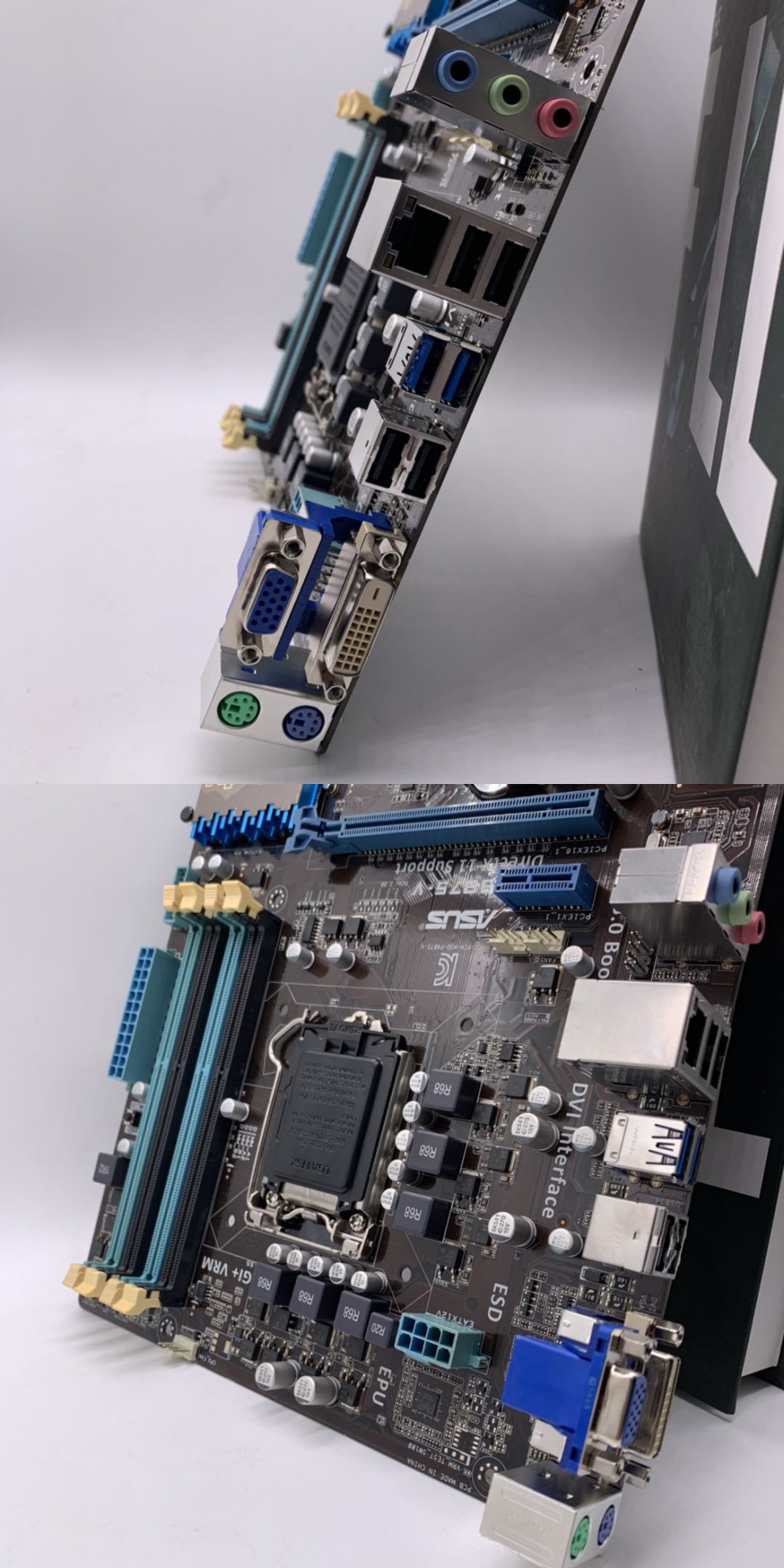 适用于asus/华硕 p8b75-v 1155针ddr3大板b75四内存sata3 i3 i5四核