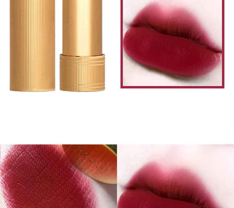 古驰gucci口红金管哑光唇膏506号梅子烈酒显白持久不拔干