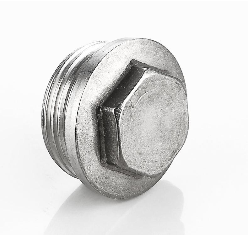 定做水管封头不锈钢管堵封头46分1寸内牙堵帽外丝闷头堵塞盖水管试压